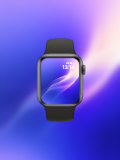 Black Apple Watch mockup