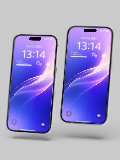 Dual iPhone mockup