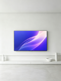 White background TV mockup